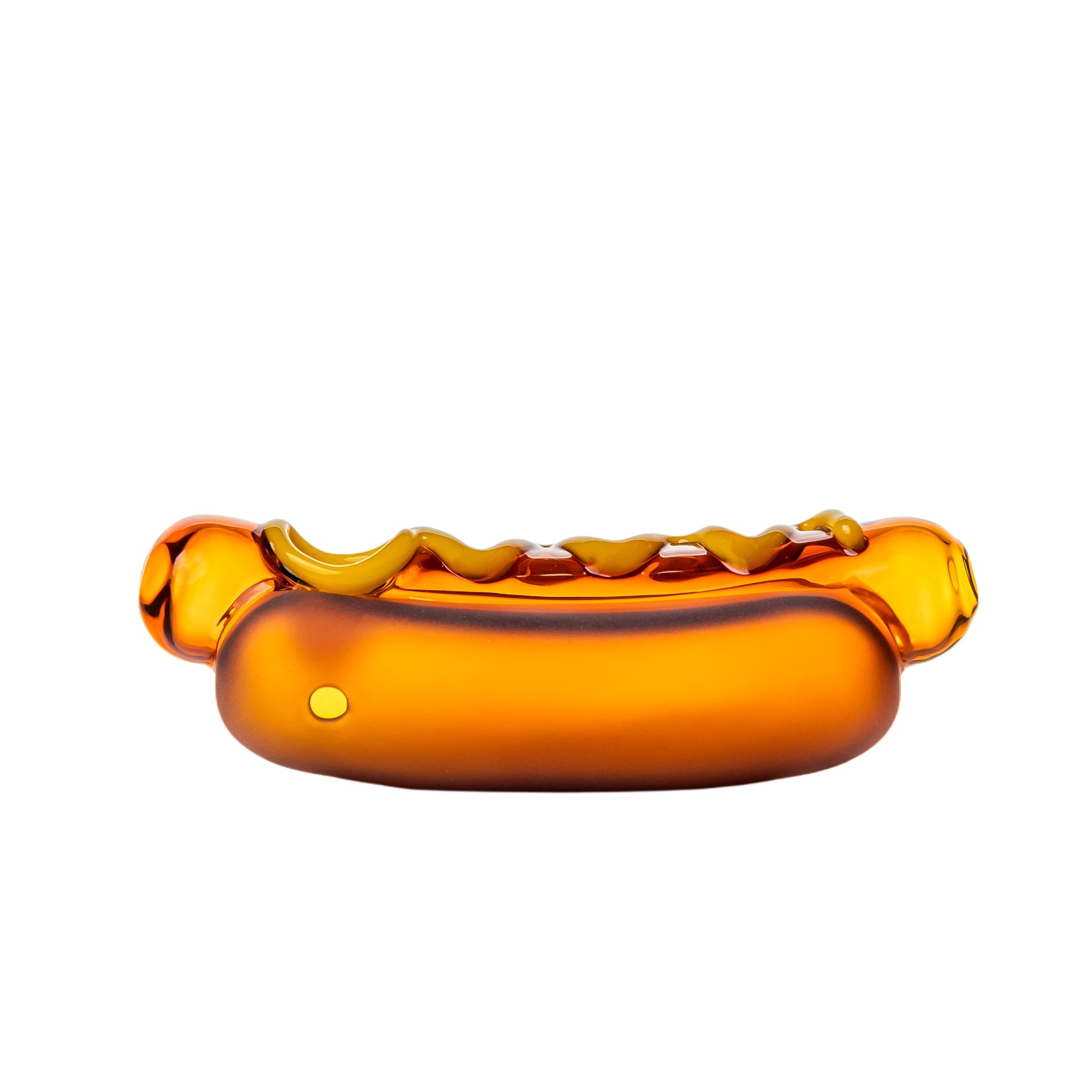 BigFUN! Glizzy (Hot Dog) Glass Pipe - Discreet Smoker