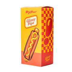 BigFUN! Glizzy (Hot Dog) Glass Pipe - Discreet Smoker