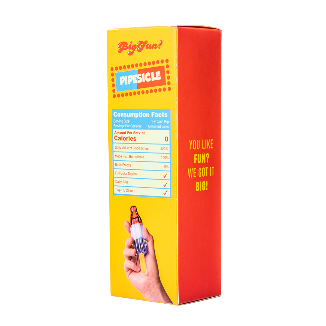 BigFUN! Pipesicle Glass Pipe - Discreet Smoker