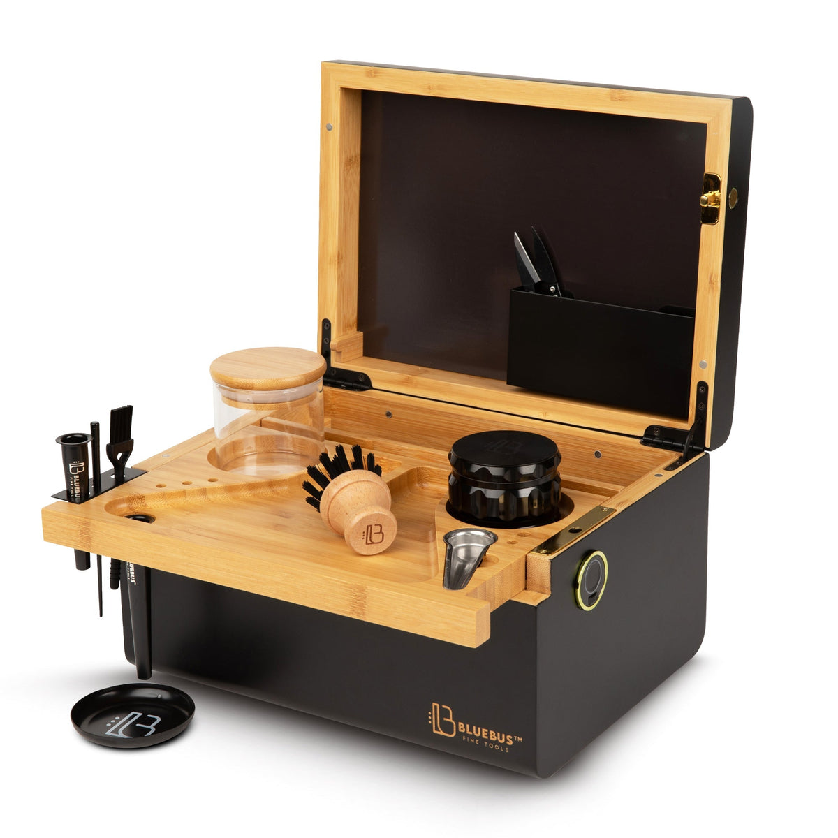 DISCOVERY 2.0 Storage Stash Box with Fingerprint Lock - Discreet Smoker