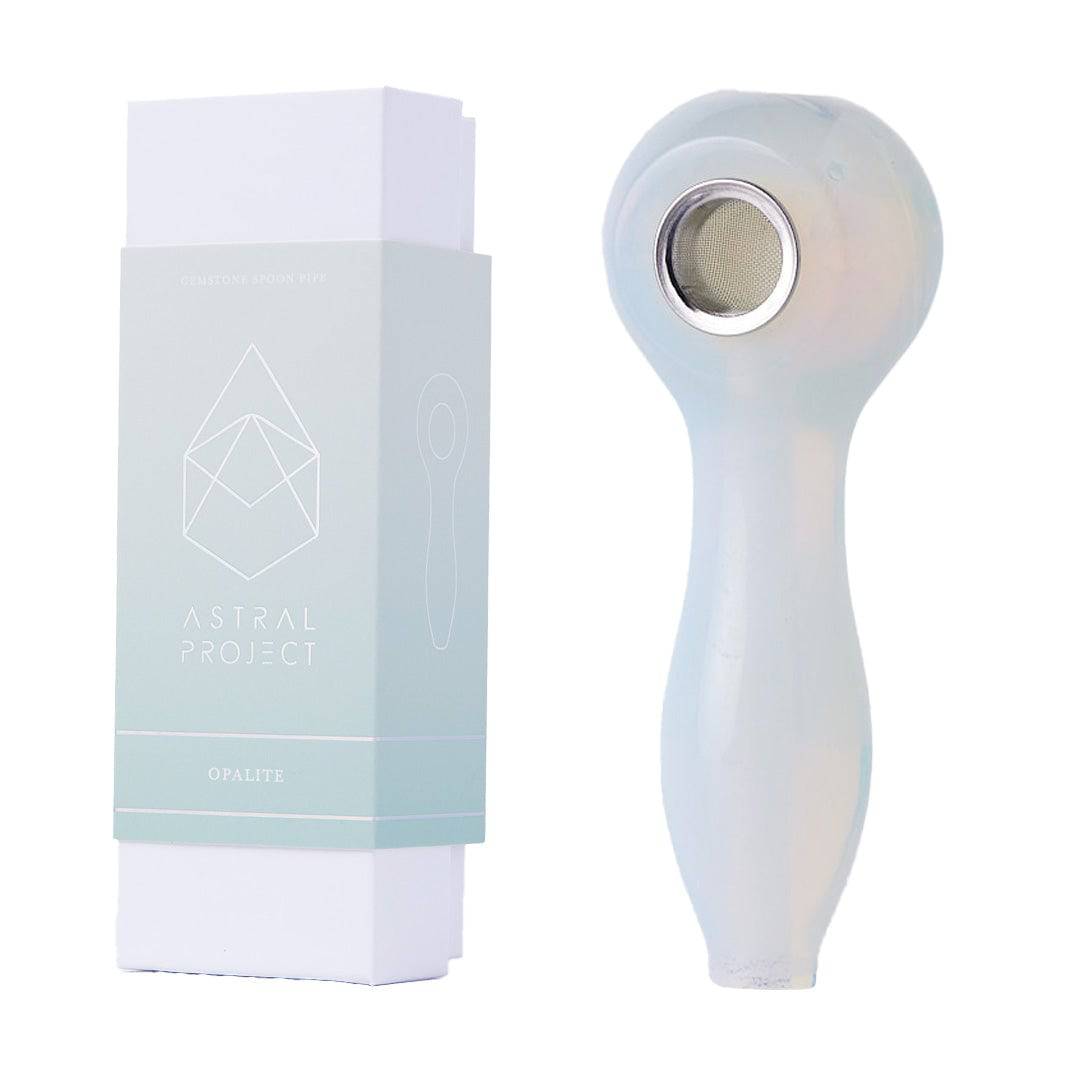 Astral Gemstone Spoon Pipes - Discreet Smoker