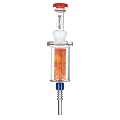 Grateful Dead x Pulsar Inside Print Vapor Vessel & SYF Dab Dish - 9.25" / Sunset Dance - Discreet Smoker