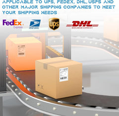 4X6 Thermal Shipping Labels - 2 Rolls of 250, Perforated & Smudge-Proof Direct Thermal Labels Compatible with Rollo, Zebra, for Amazon UPS Fedex Shopify