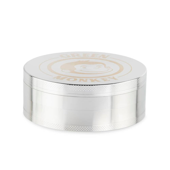 Green Monkey Grinder - Capuchin 4pc - 100mm, Silver