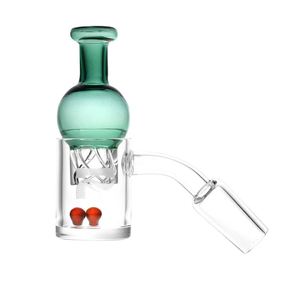 Pulsar Quartz Banger w/ Helix Carb Cap - Discreet Smoker