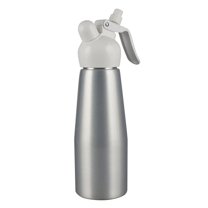 Best Whip 1pt Premium Cream Dispenser with Attachments, Silver