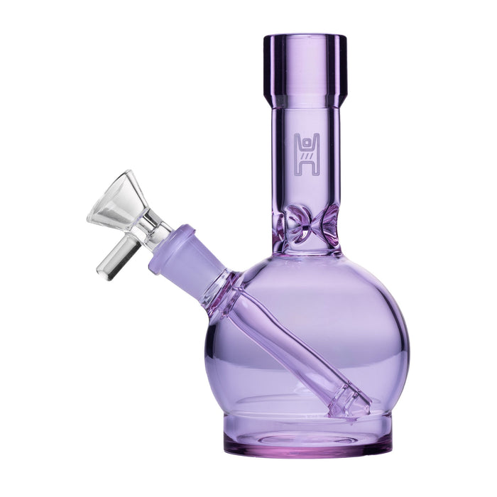 Human Grade 6" Ball Water Pipe, Lavender