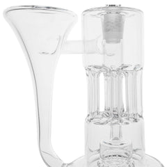 Cookies Flowcycler Glass Water Pipe - 8.5" / 14mm F - Discreet Smoker