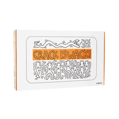 K. Haring Glass Rolling Tray