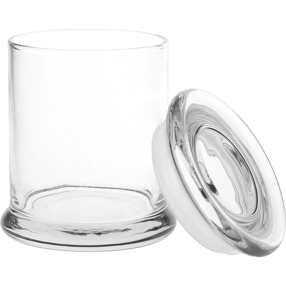Pop-Top Jar - 4" x 3.5"/ Large - Discreet Smoker