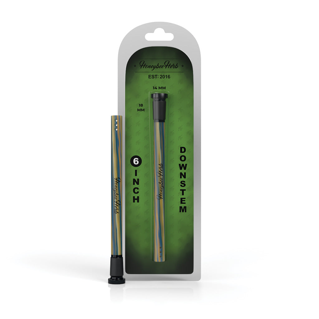 CANDY STRIPPED DOWNSTEM - Discreet Smoker