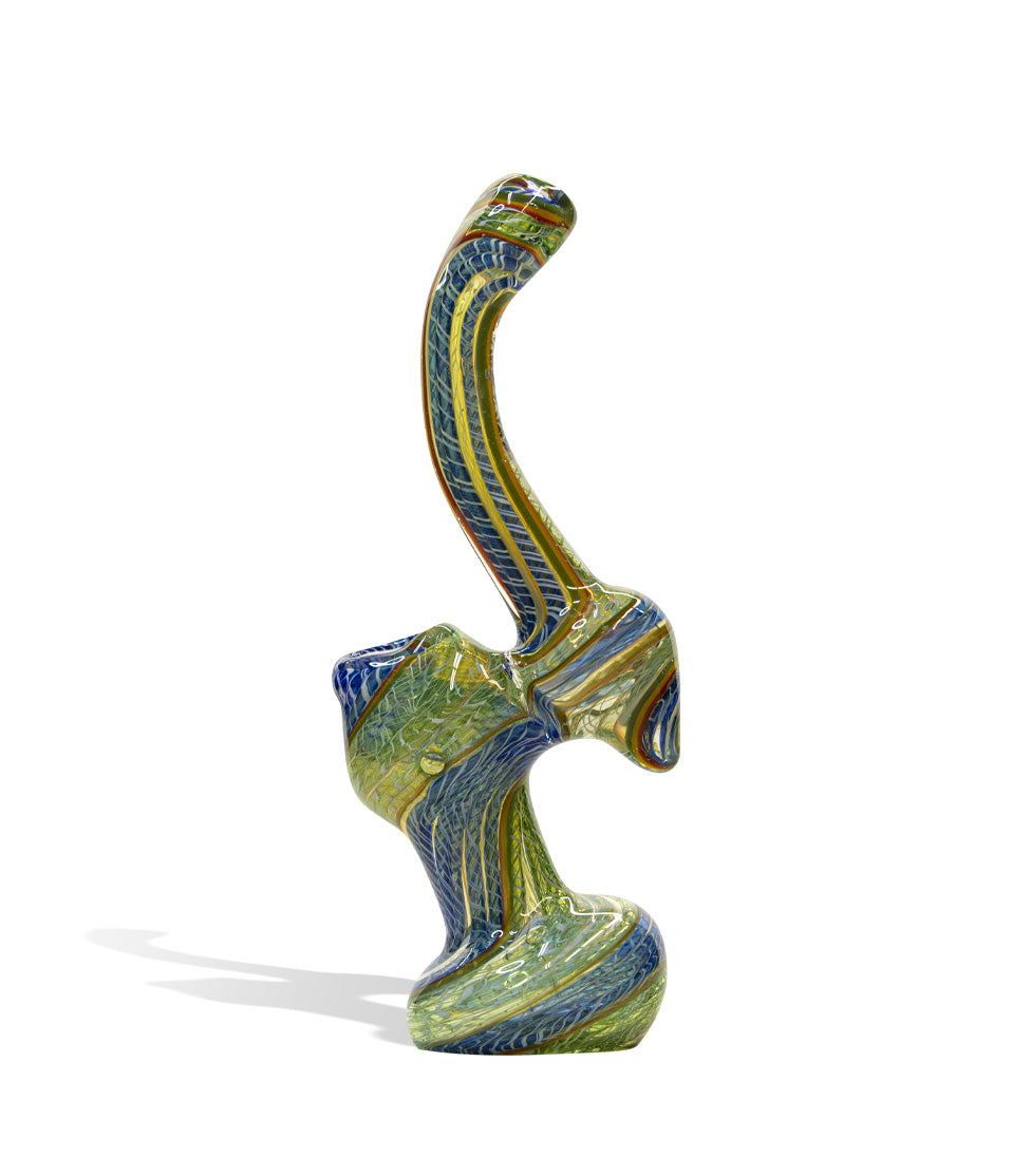 7 inch Twisted Art Design Bubbler - Discreet Smoker