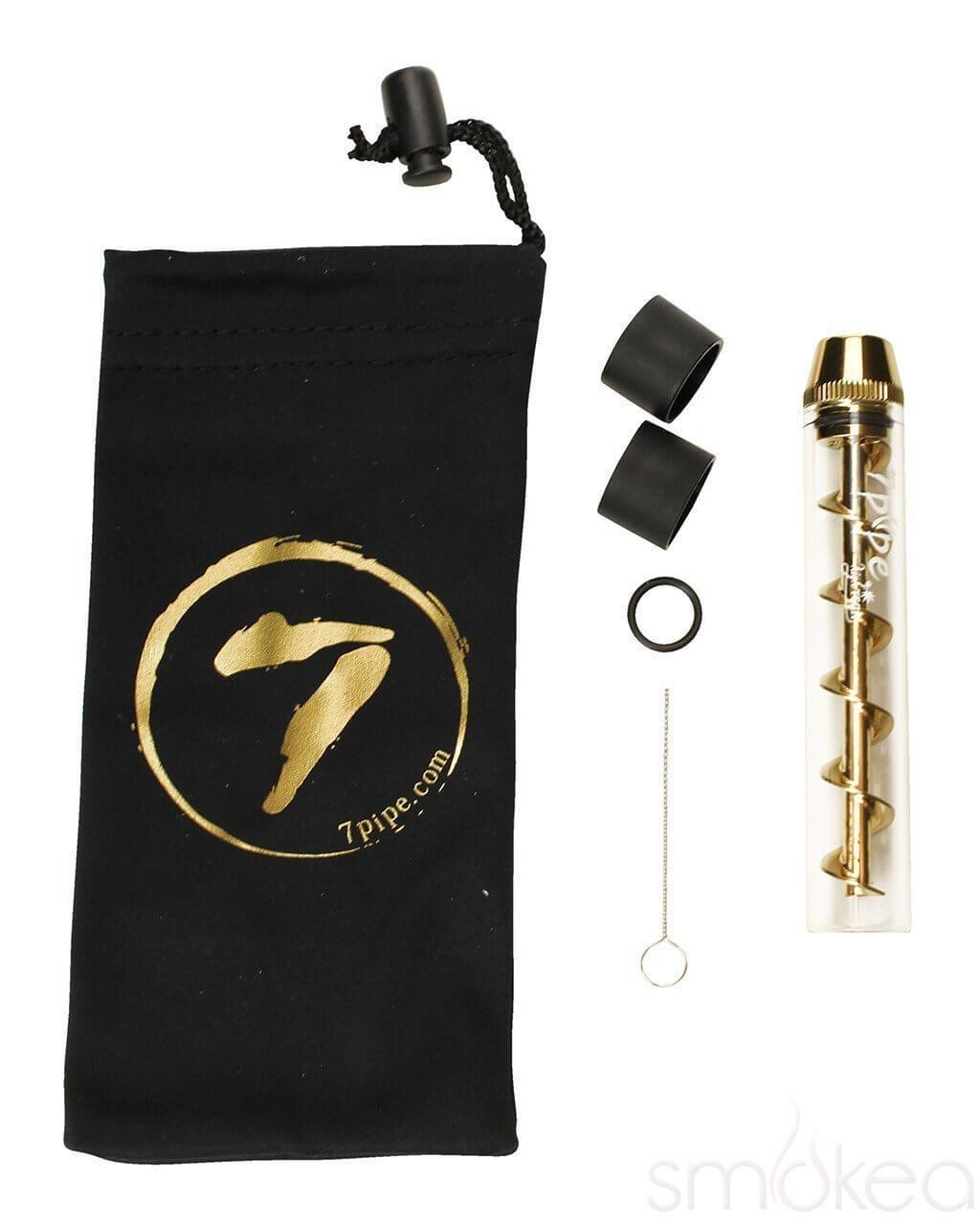 7 Pipe Twisty Glass Blunt - Discreet Smoker