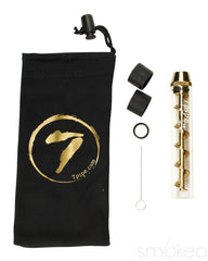 7 Pipe Twisty Glass Blunt - Discreet Smoker