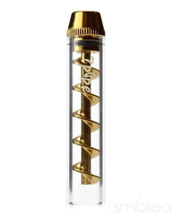 7 Pipe Twisty Glass Blunt Mini - Discreet Smoker