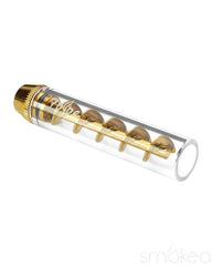 7 Pipe Twisty Glass Blunt Mini - Discreet Smoker
