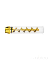 7 Pipe Twisty Glass Blunt Mini - Discreet Smoker