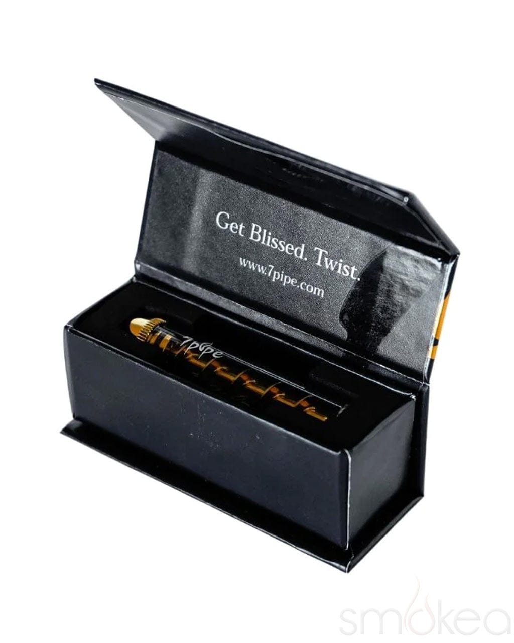 7 Pipe Twisty Glass Blunt Mini - Discreet Smoker