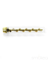 7 Pipe Twisty Glass Blunt Slim - Discreet Smoker