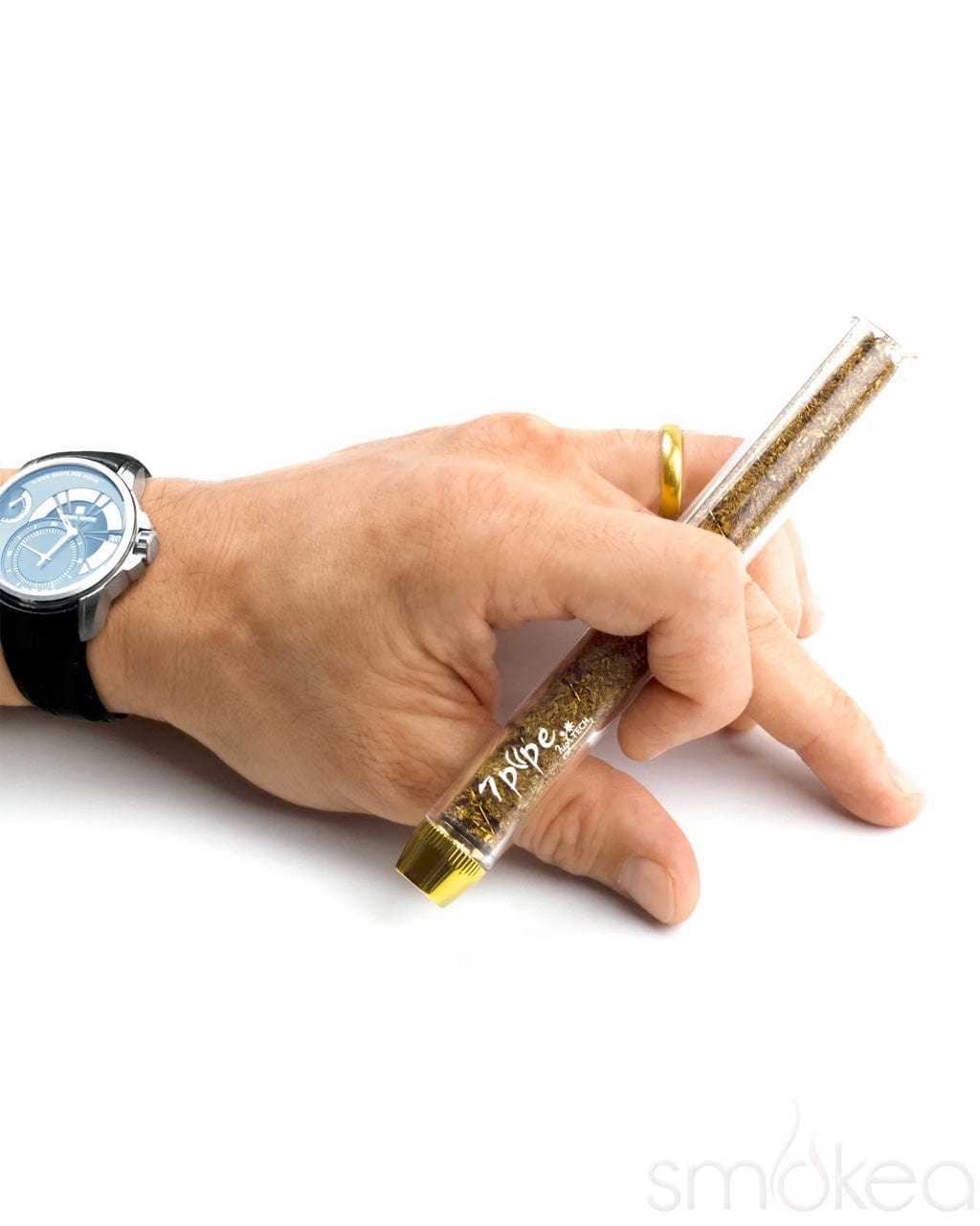 7 Pipe Twisty Glass Blunt XL - Discreet Smoker