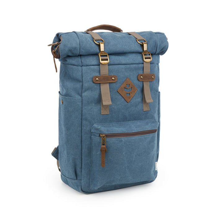 Revelry Drifter - Smell Proof Rolltop Backpack, Marine