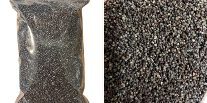 (Half LB) Ripkitty Delicious Premium Unwashed Natural Poppy Seeds for Baking, Cakes, & Food Arrangements - Discreet Smoker