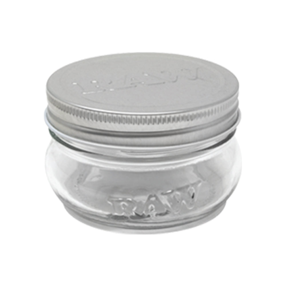 RAW Smell Proof Jar & Cozy w/ Lock - Discreet Smoker