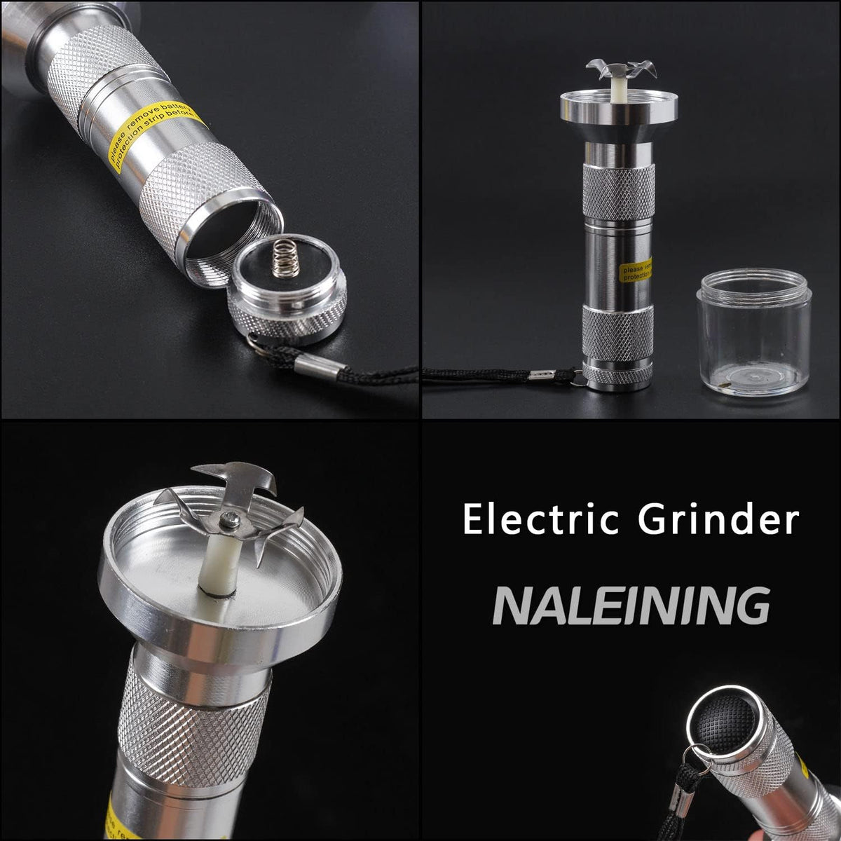 Handheld Electric Grinder - Discreet Smoker
