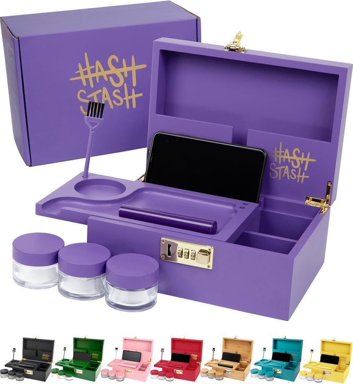 The OG Storage Box (Black/Gold), Purple/Gold