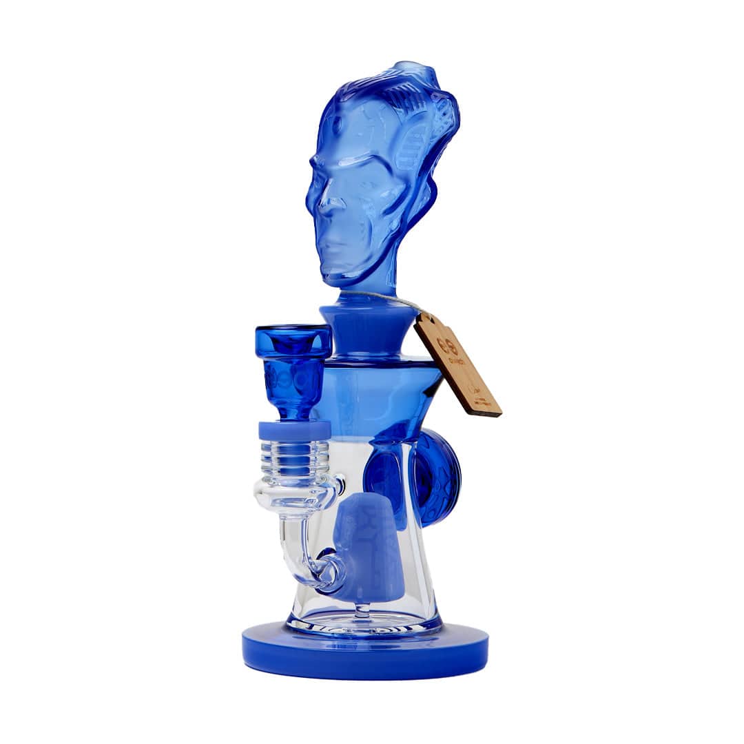 Cheech Glass 10" The Conscious Guru Water Pipe - Discreet Smoker