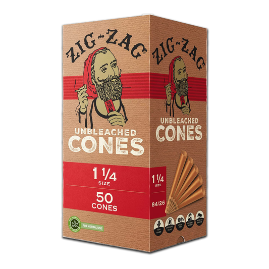 ZIG-ZAG Cones 1-1/4 Size (50 Pack)