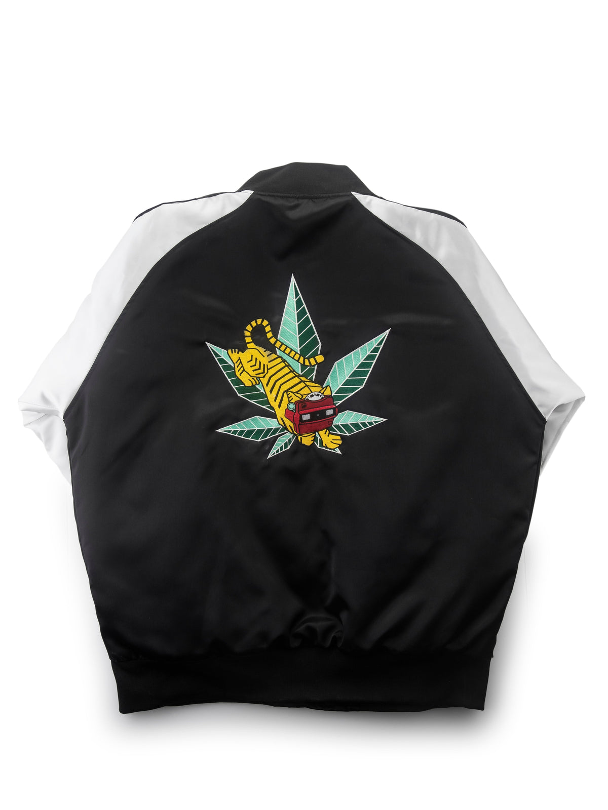 GRAV® Satin Bomber Jacket - Discreet Smoker