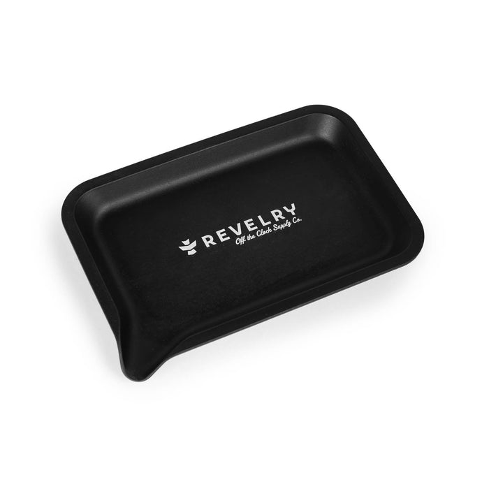 Revelry Mini Rolling Tray, Black