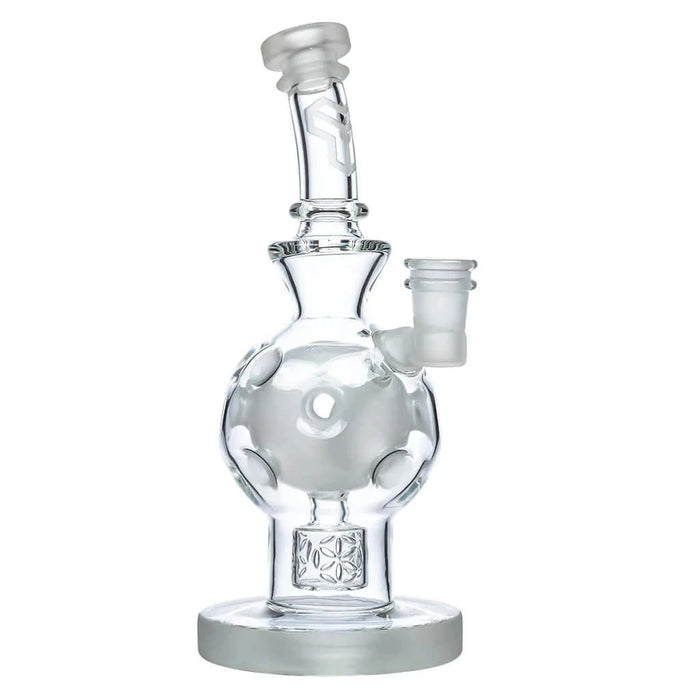Calibear Exosphere Seed Of Life Dab Rig, White