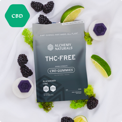 Alchmey Naturals Broad Spectrum CBD Gummies - THC Free