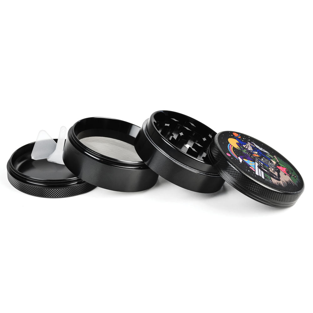 Pulsar Artist Series Grinder | Julian Akbar Trippy Trip - Discreet Smoker
