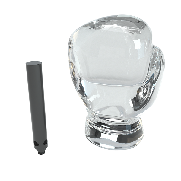 The Champion's Globe for Stündenglass - Clear (Single) - Discreet Smoker