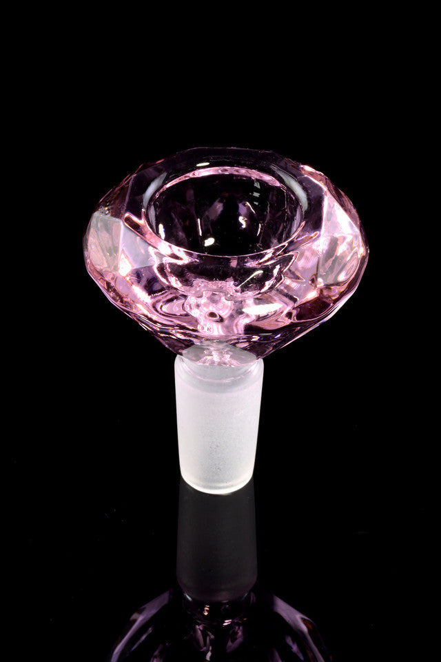Glass 14.5 mm Male GoG Bowl “Bright Bite” - Discreet Smoker