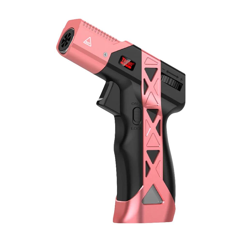Yocan Red Delta Single Jet Torch Lighter | 6.2" - Discreet Smoker