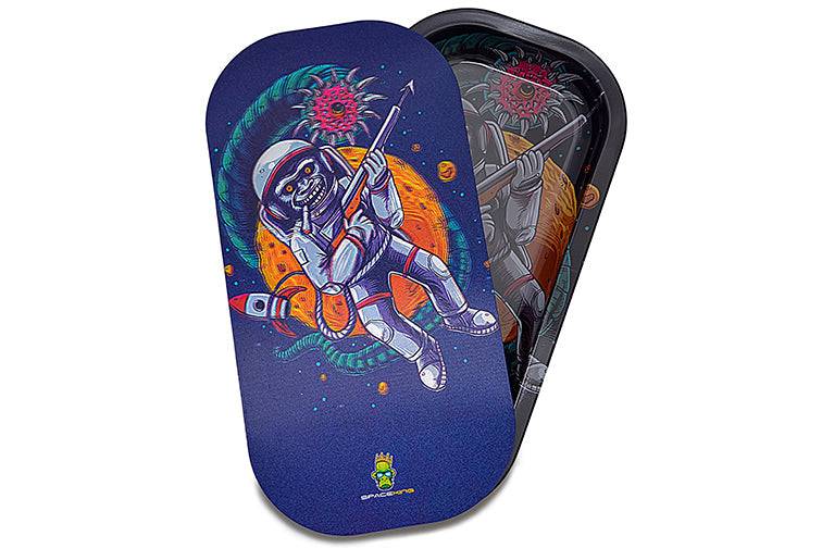 Space King 3D Holographic Slim Tray Kit (5 Designs) - Discreet Smoker