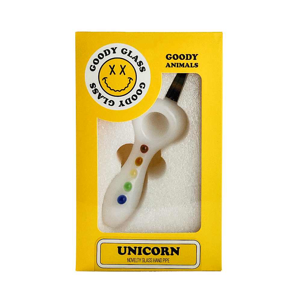Goody Unicorn Hand Pipe - Discreet Smoker
