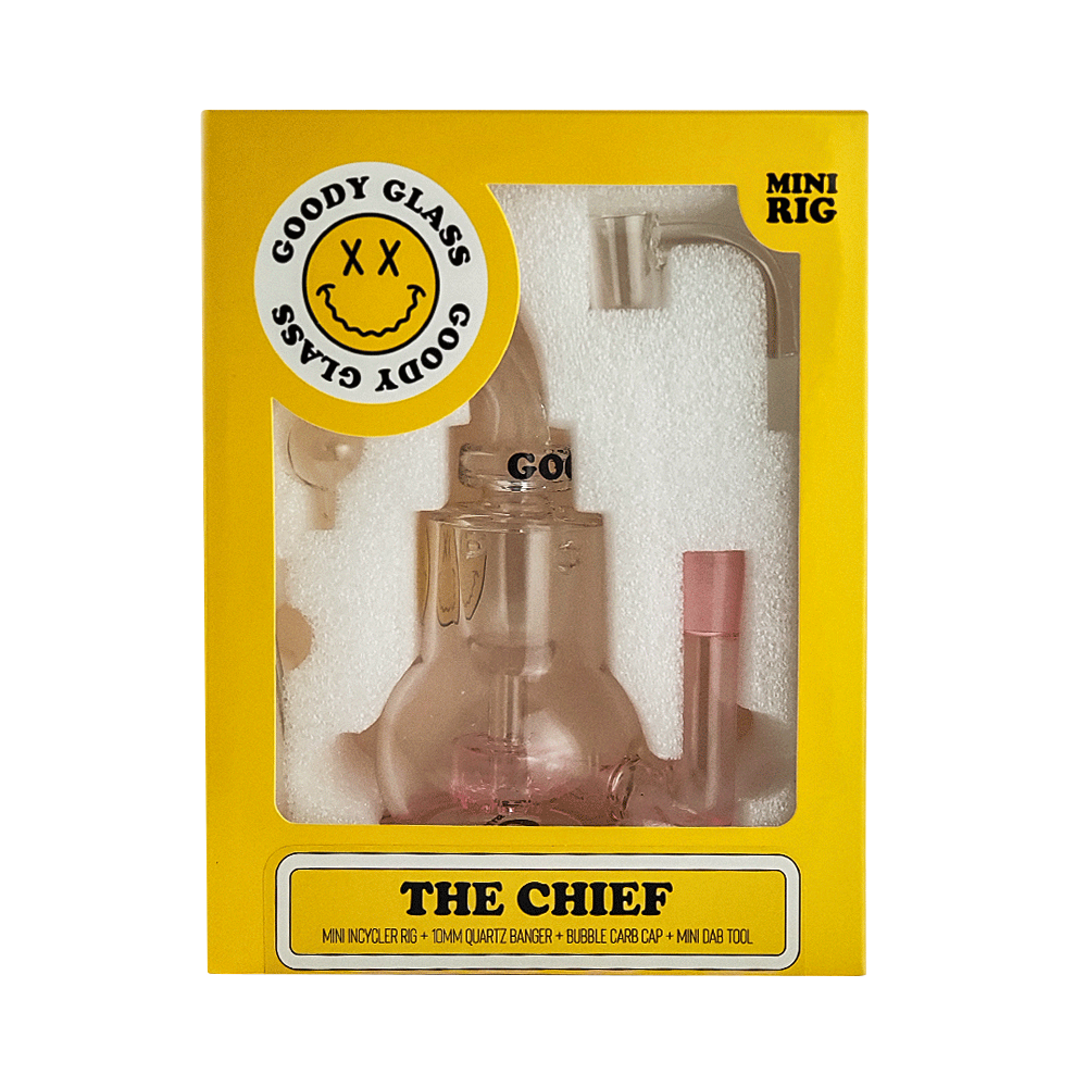 The Chief Mini Rig  4-Piece Kit - Discreet Smoker