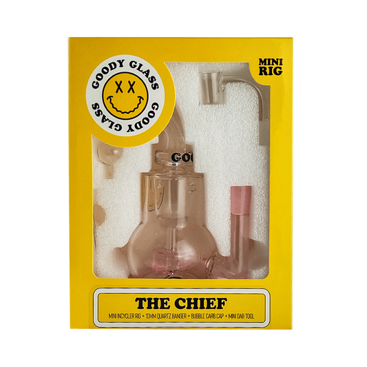 The Chief Mini Rig  4-Piece Kit - Discreet Smoker