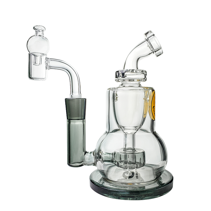 The Chief Mini Rig  4-Piece Kit, Transparent Black