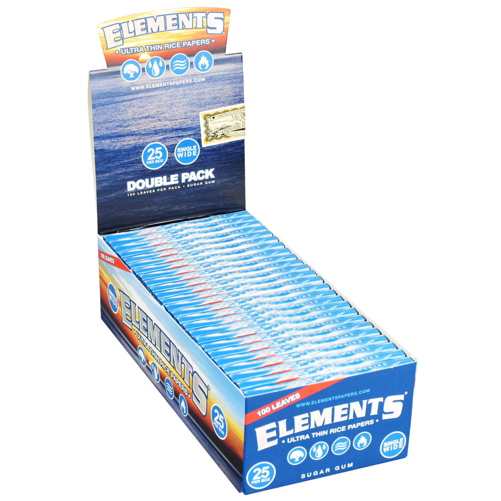 Elements Ultra Thin Rice Rolling Papers - Discreet Smoker