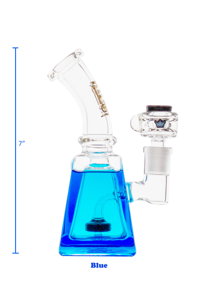 Krave Glass Giza Bong, Blue