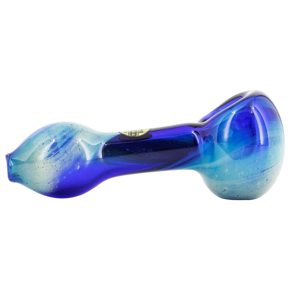 LA Pipes Fumed Galaxy Spoon - Discreet Smoker