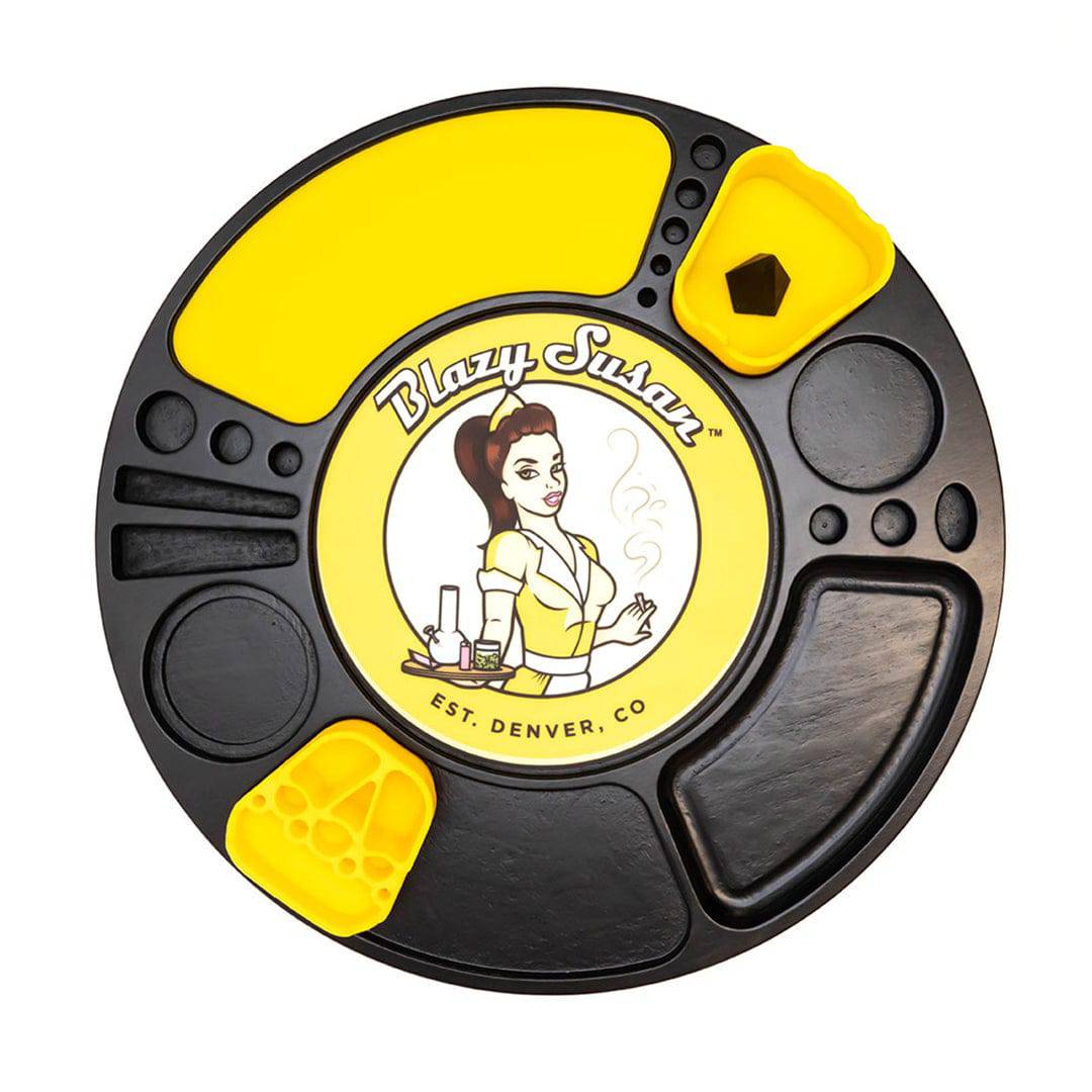 Blazy Susan Spinning Rolling Trays - Discreet Smoker