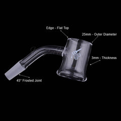 HONEY MUG QUARTZ BANGER - 45° DEGREE | YL - Discreet Smoker