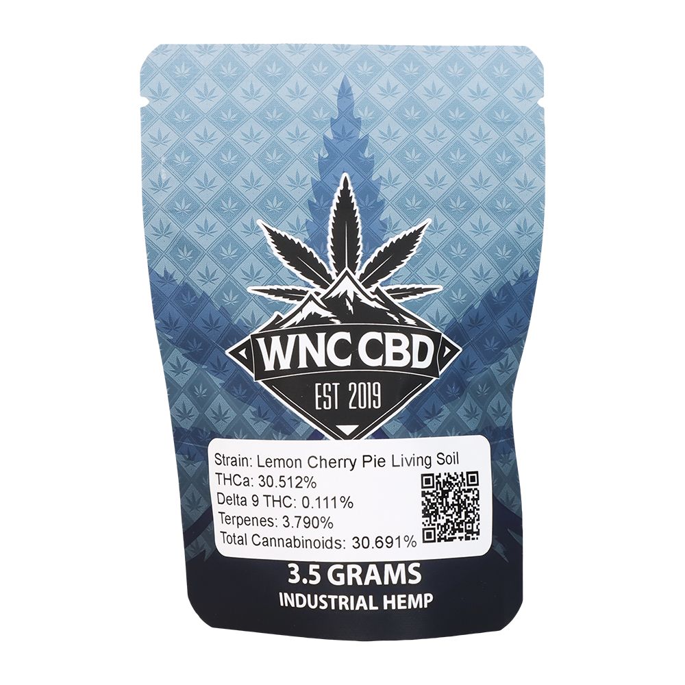 WNC CBD High THCA Indoor Living Soil Flower | 3.5g - Discreet Smoker